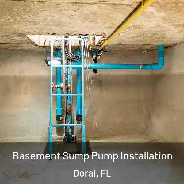  Basement Sump Pump Installation Doral, FL