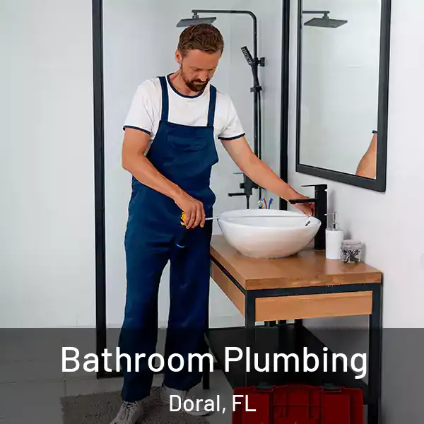  Bathroom Plumbing Doral, FL