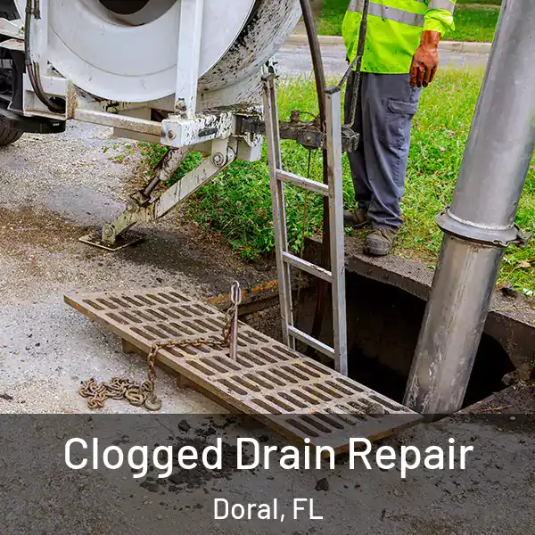  Clogged Drain Repair Doral, FL