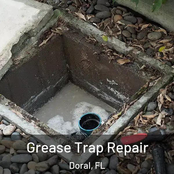  Grease Trap Repair Doral, FL