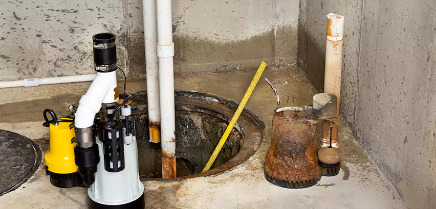 Installing Sump Pump in Finished Basement in Doral, FL