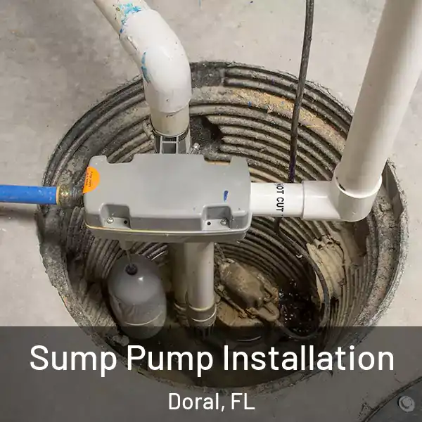  Sump Pump Installation Doral, FL