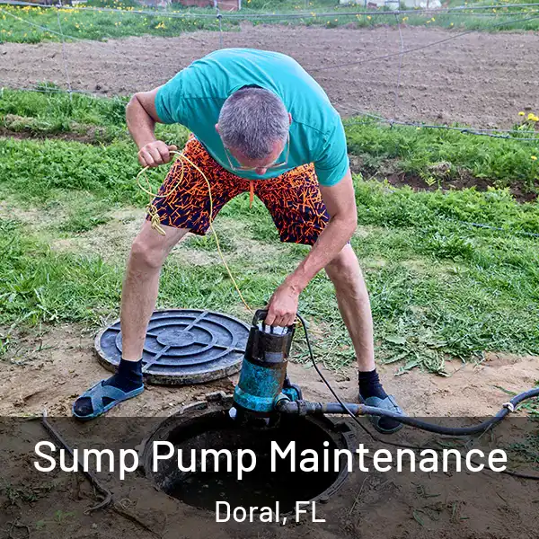  Sump Pump Maintenance Doral, FL