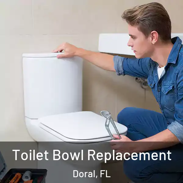  Toilet Bowl Replacement Doral, FL